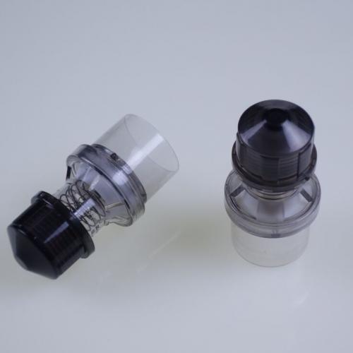 Reusable adjustable PEEP valve