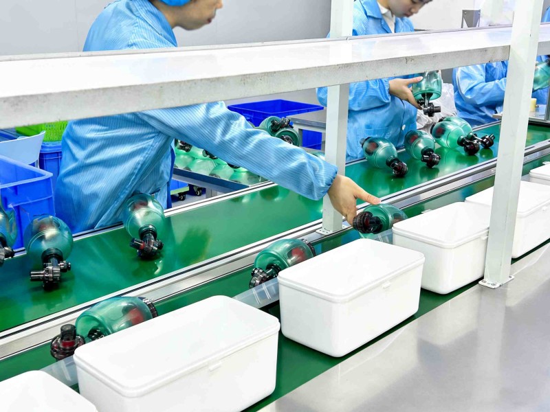250,000 Units PVC Manual Resuscitator Supply Project in Saudi Arabia